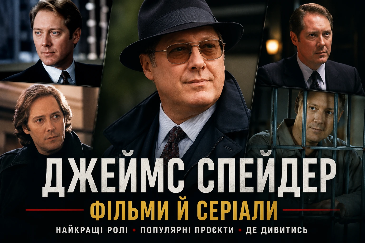 Джеймс Спейдер у кіно: повний список фільмів і серіалів Джеймс Спейдер у кіно: повний список фільмів і серіалів